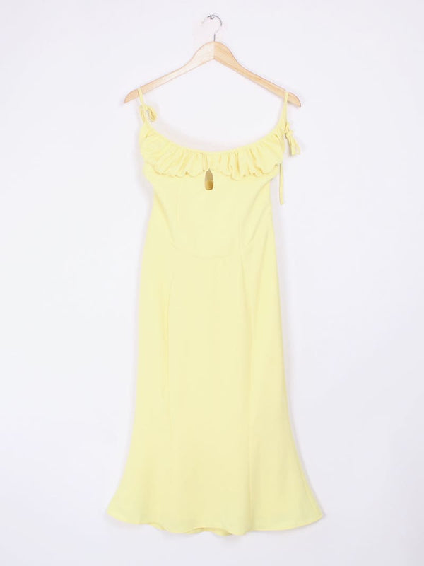 House of CB - Robe bustier jaune T.M