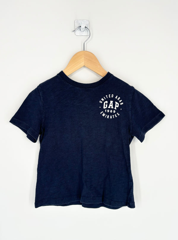 Gap Kids - T-shirt bleu foncé T.4/5 ans