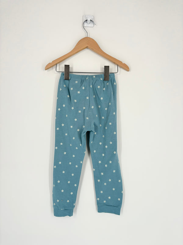 Zara - Pantalon T.3/4 ans bleu étoiles