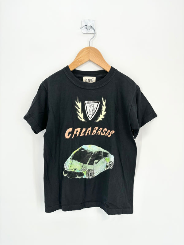 Kids Calabasas - T-shirt noir voiture T.3/4 ans