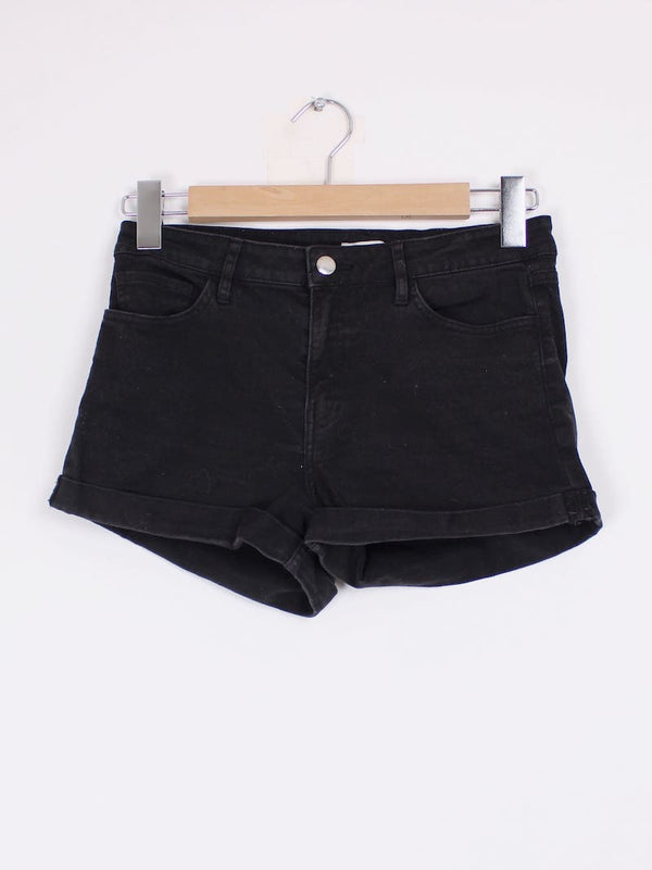 H&M - Short en jean noir T.36