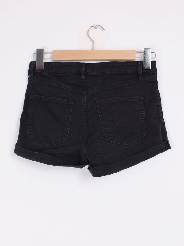 H&M - Short en jean noir T.36