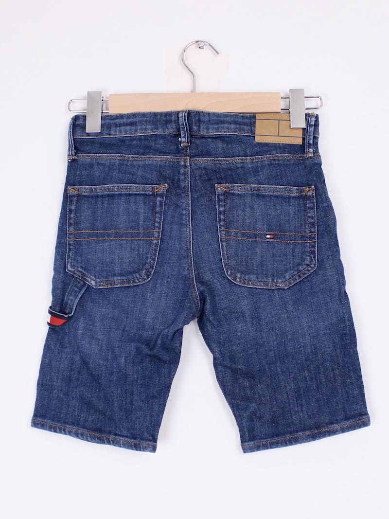 Tommy Hilfiger - Bermudas jean bleu foncé T.12 ans