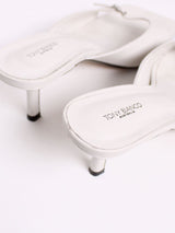 Tony Bianco - Mules blanches T.40