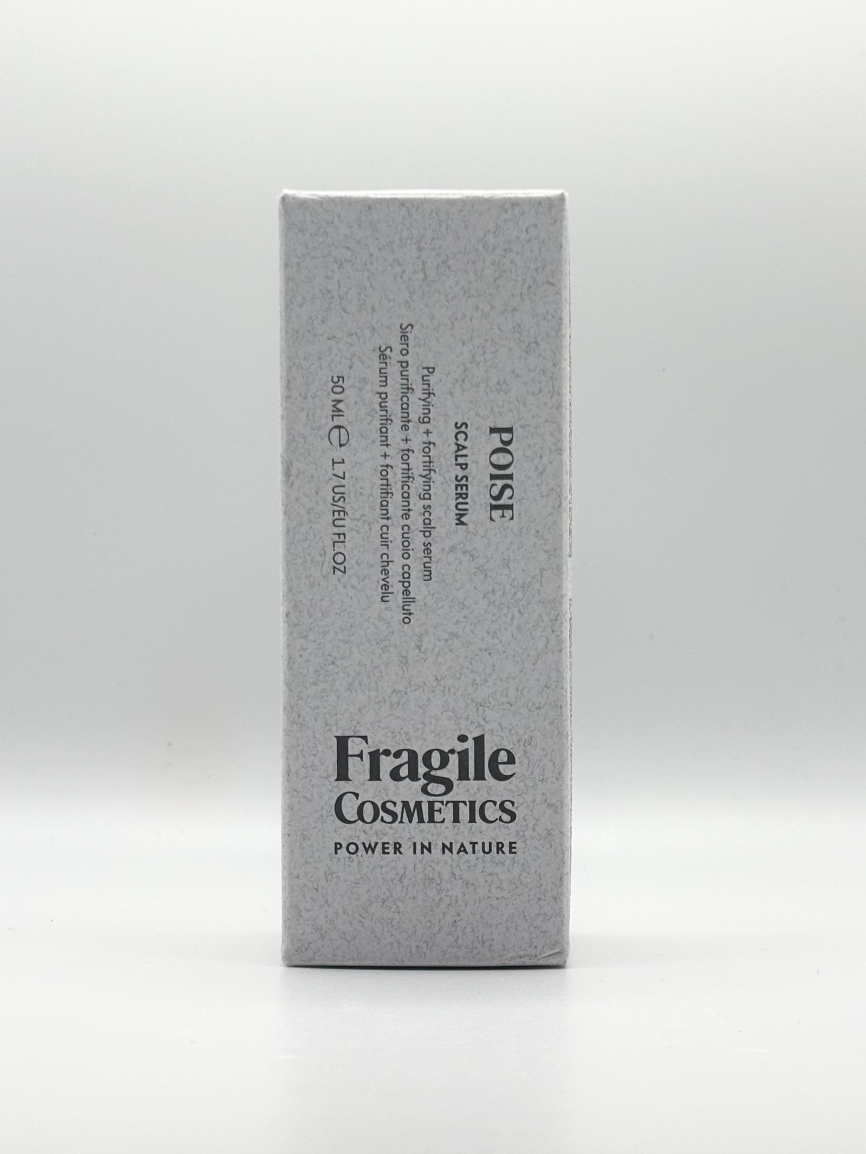 Fragile Cosmetics - Sérum purifiant et fortifiant cuir chevelu Poise 50ml