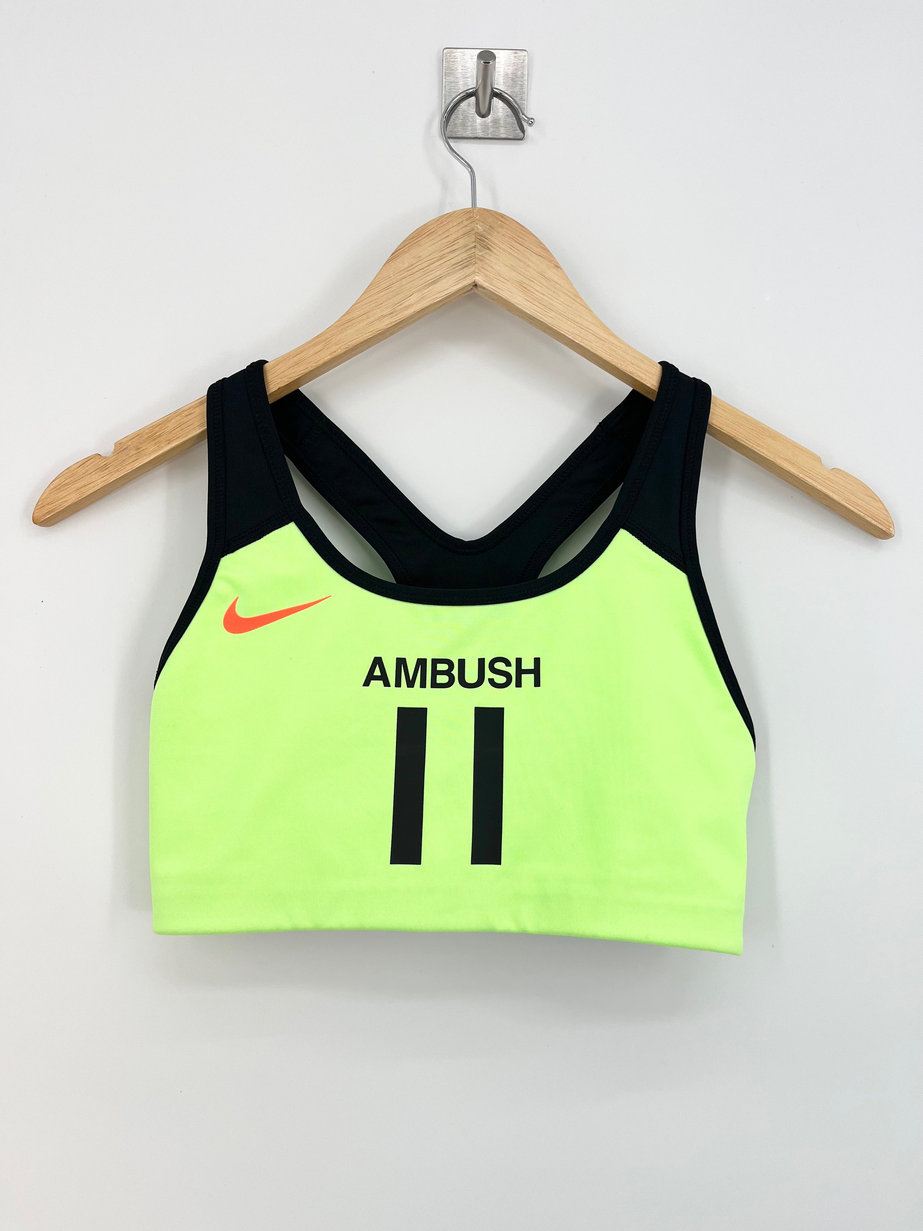 Nike x Ambush - Brassière verte fluo T.S