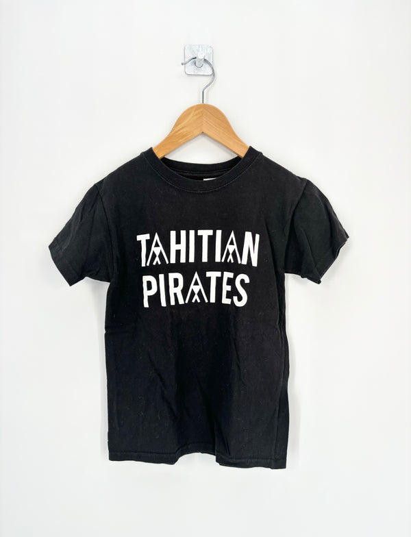 Hanes - T-shirt noir tahitian pirates 100% coton T.S