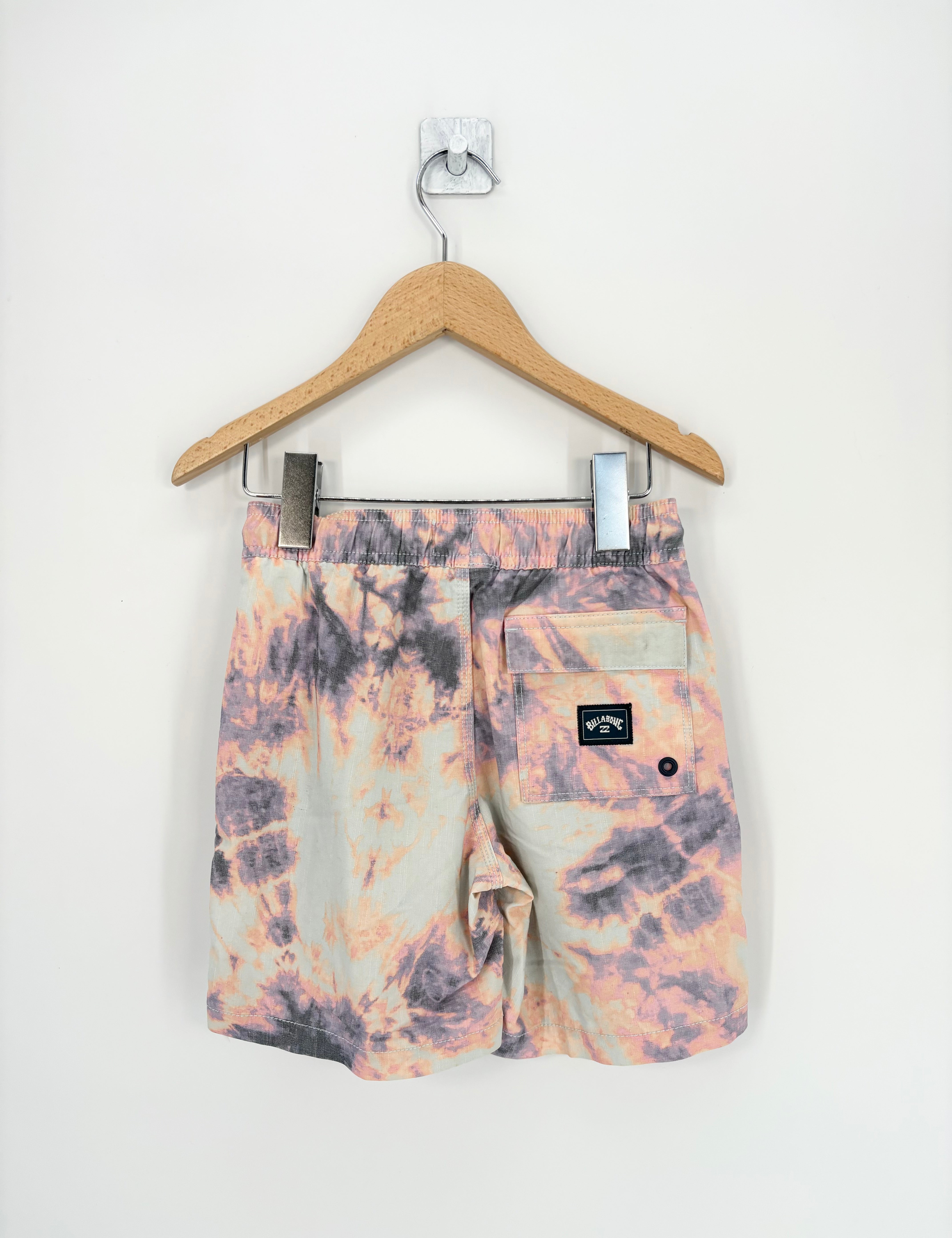 Billabong - Short de bain rose multi motifs T.6 ans