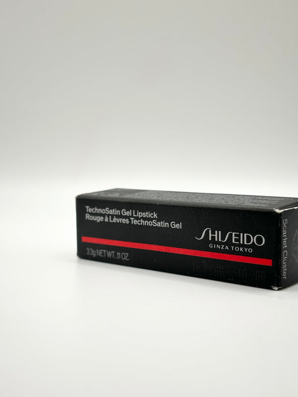 Shiseido - Rouge à lèvres TechnoSatin Gel 411 Scarlet Cluster 3,3g