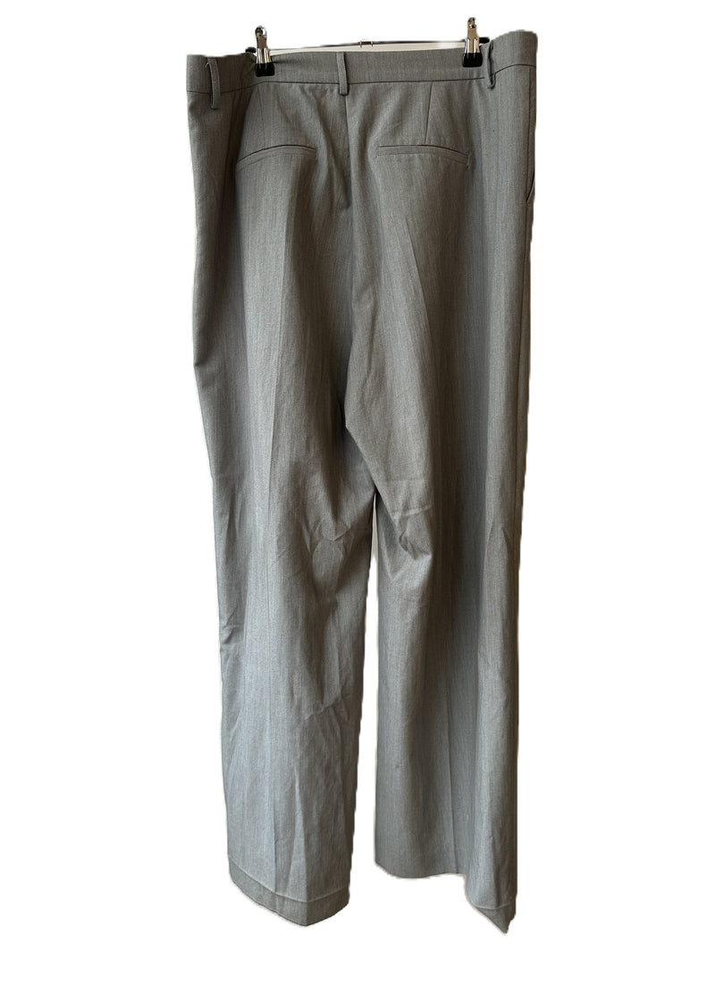 Vero Moda - Pantalon gris de costume large T.XL