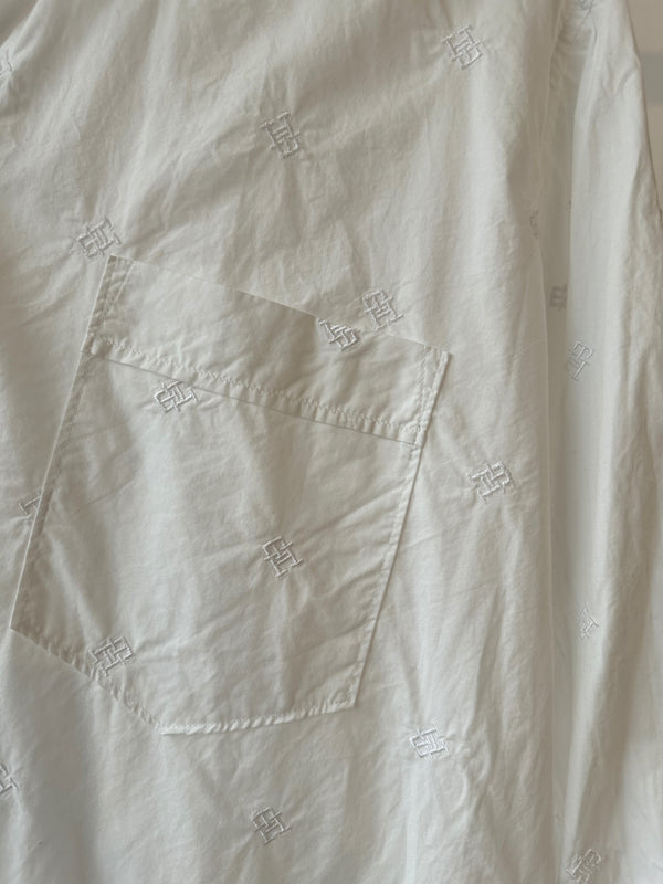 Tommy Hilfiger - Chemise blanche monogramme T.40