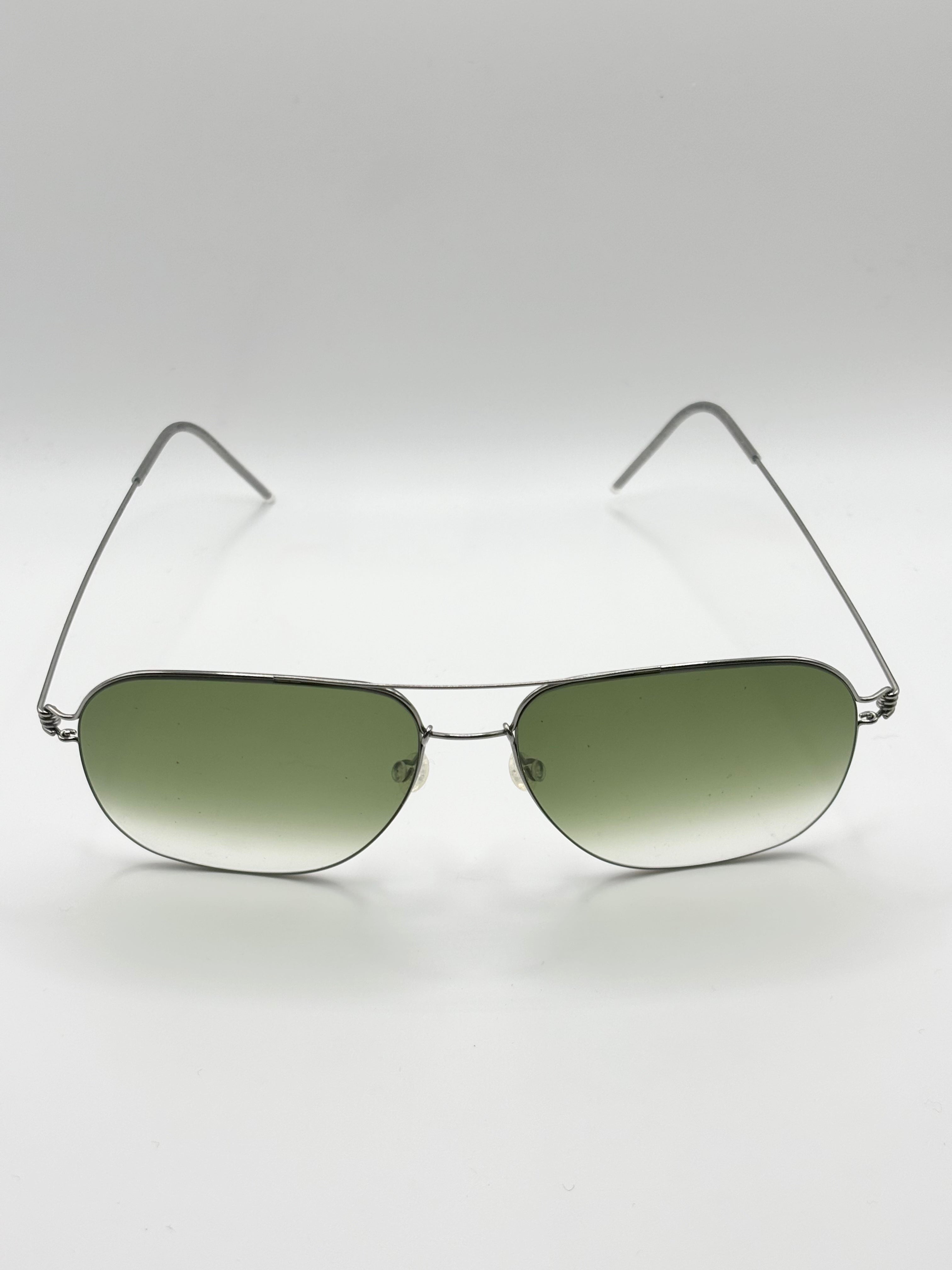 Lindberg - Lunettes de soleil fumées vert unisexe