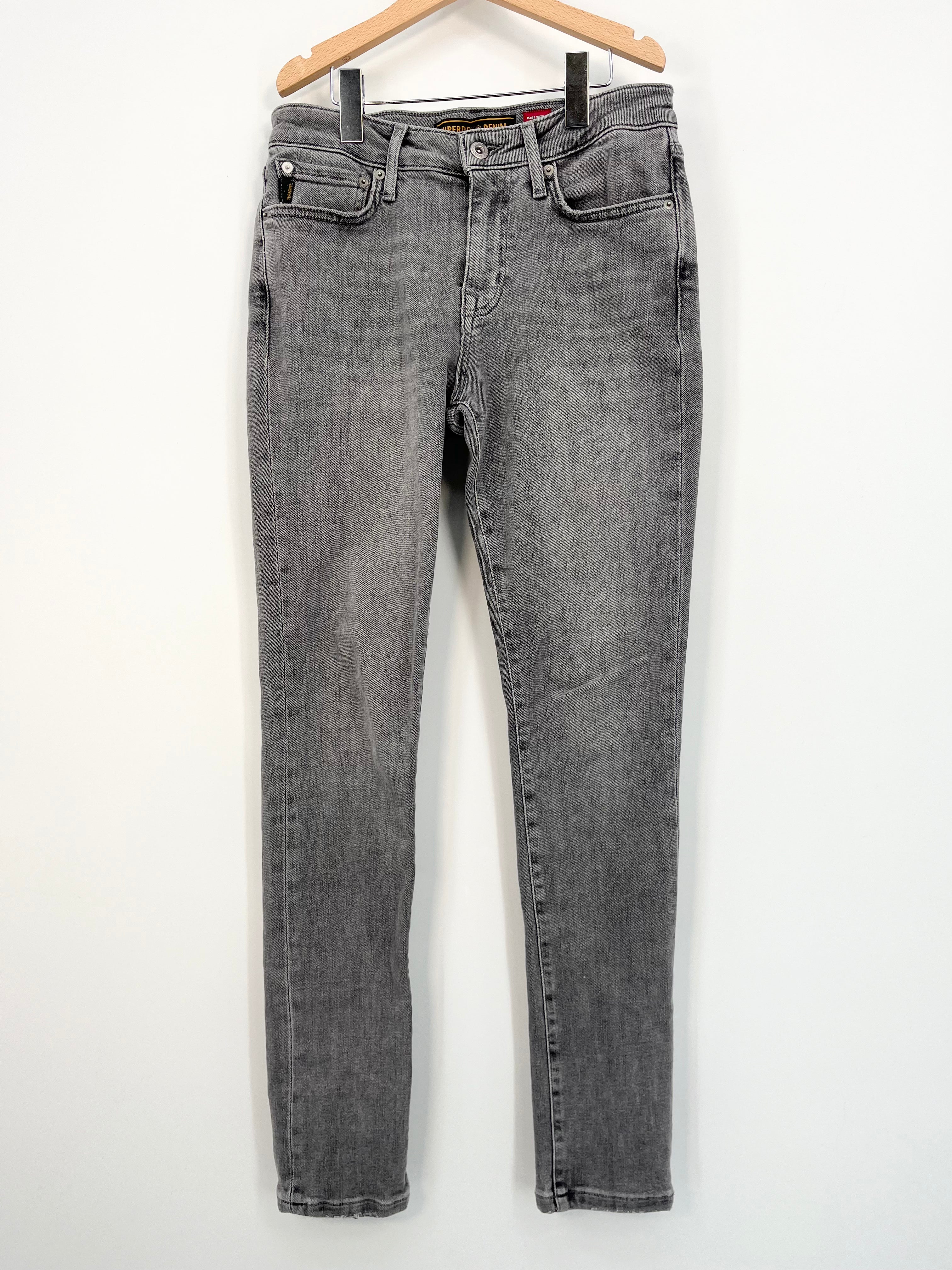 Superdry - Jean gris chiné slim T.30