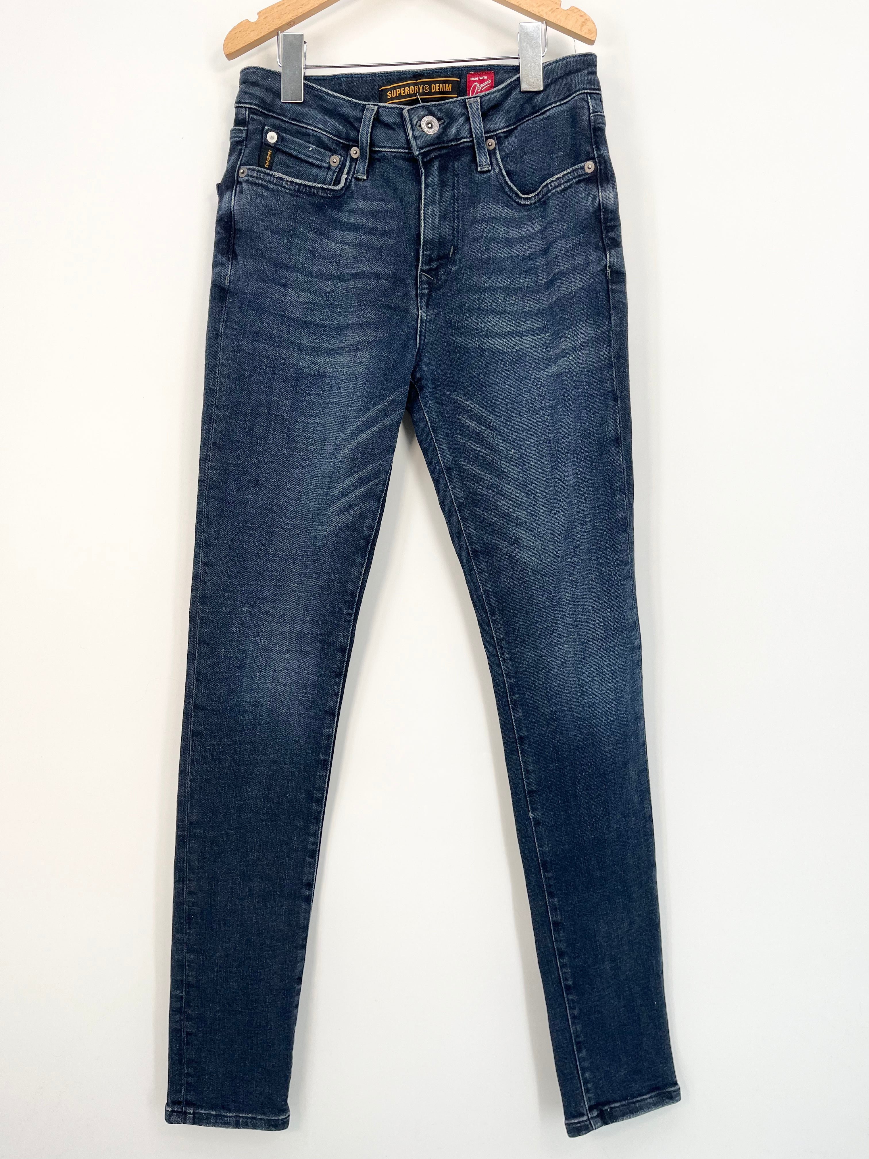 Superdry - Jean brut vieillit skinny T.30/32