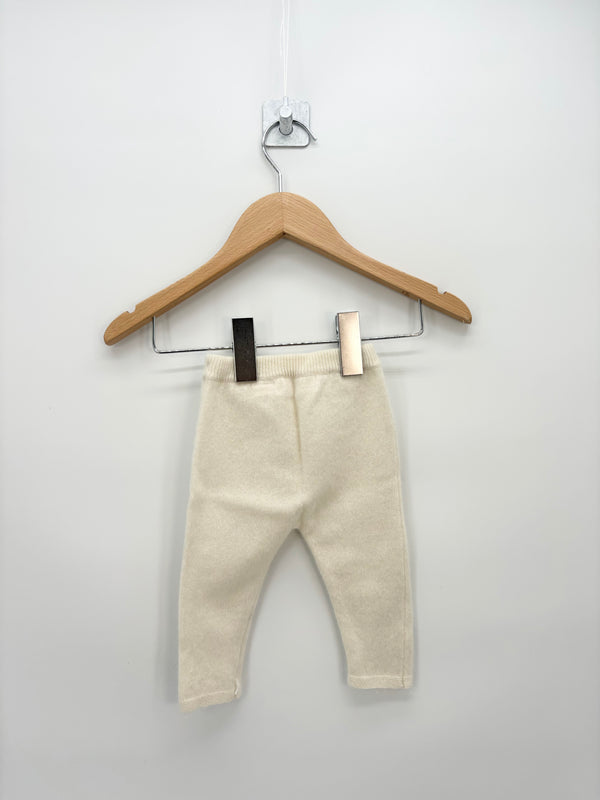 Zara - Pantalon laine beige T.1-3 mois