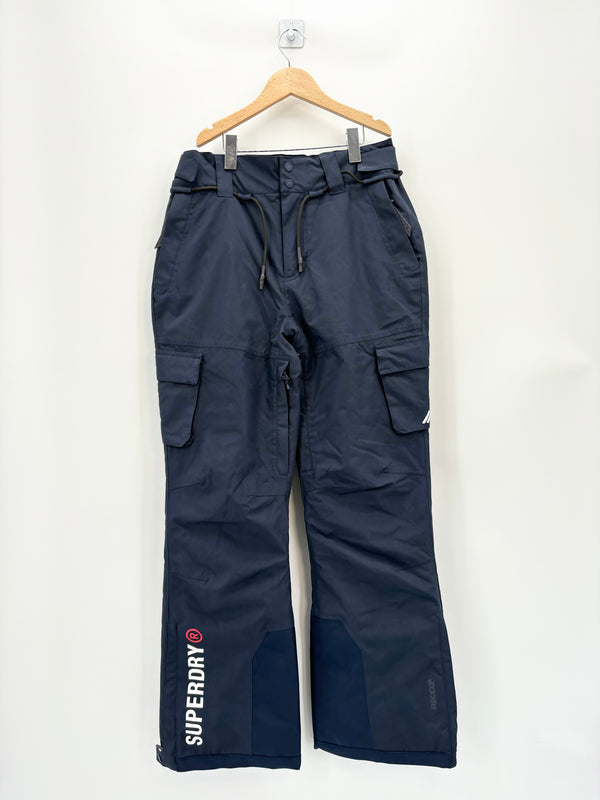 Superdry - Pantalon de ski bleu marine Recco neuf T.S
