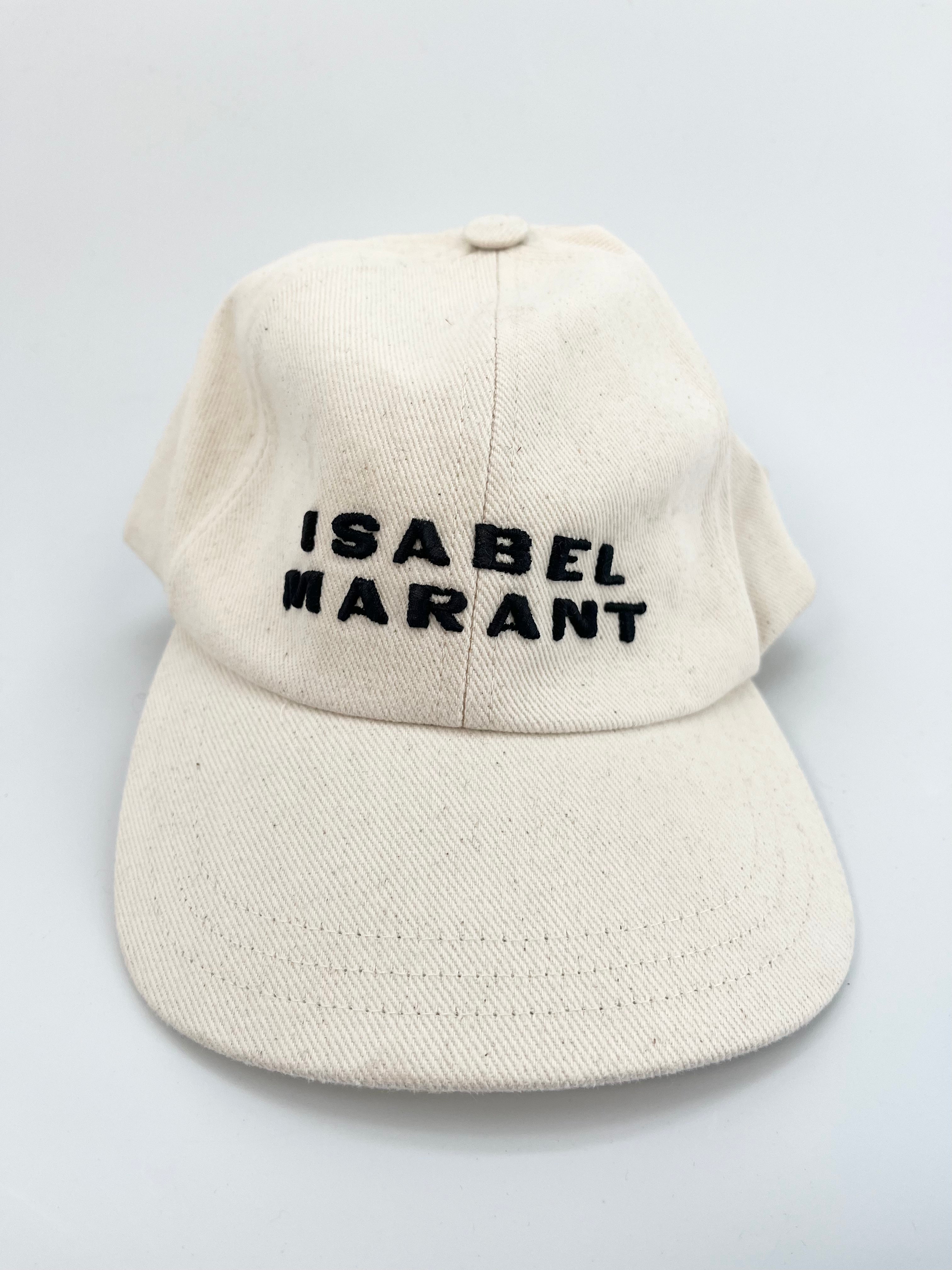 Isabel marant - Casquette écrue en coton T.57