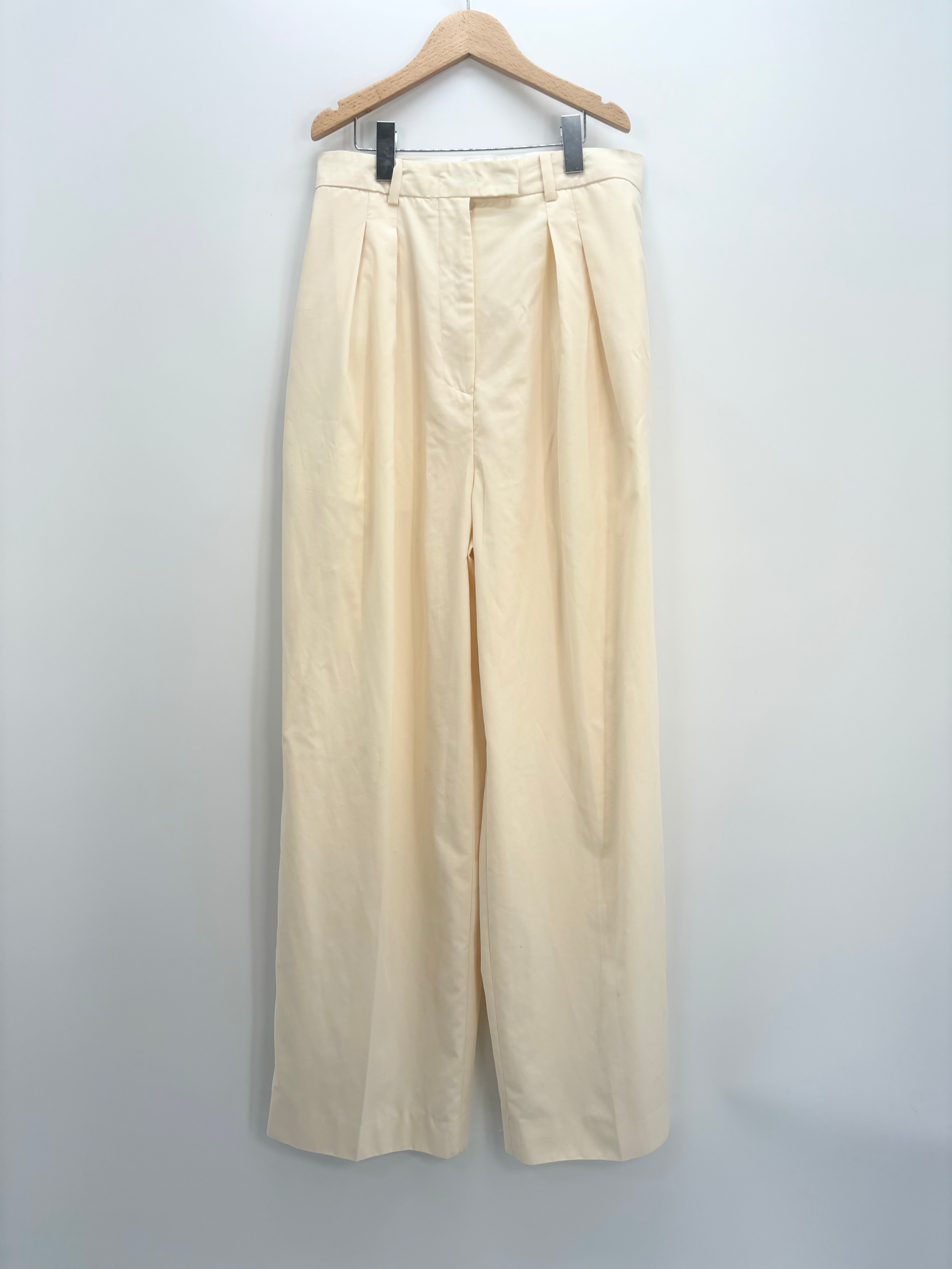 The Frankie Shop - Pantalon tailleur jaune pale T.S