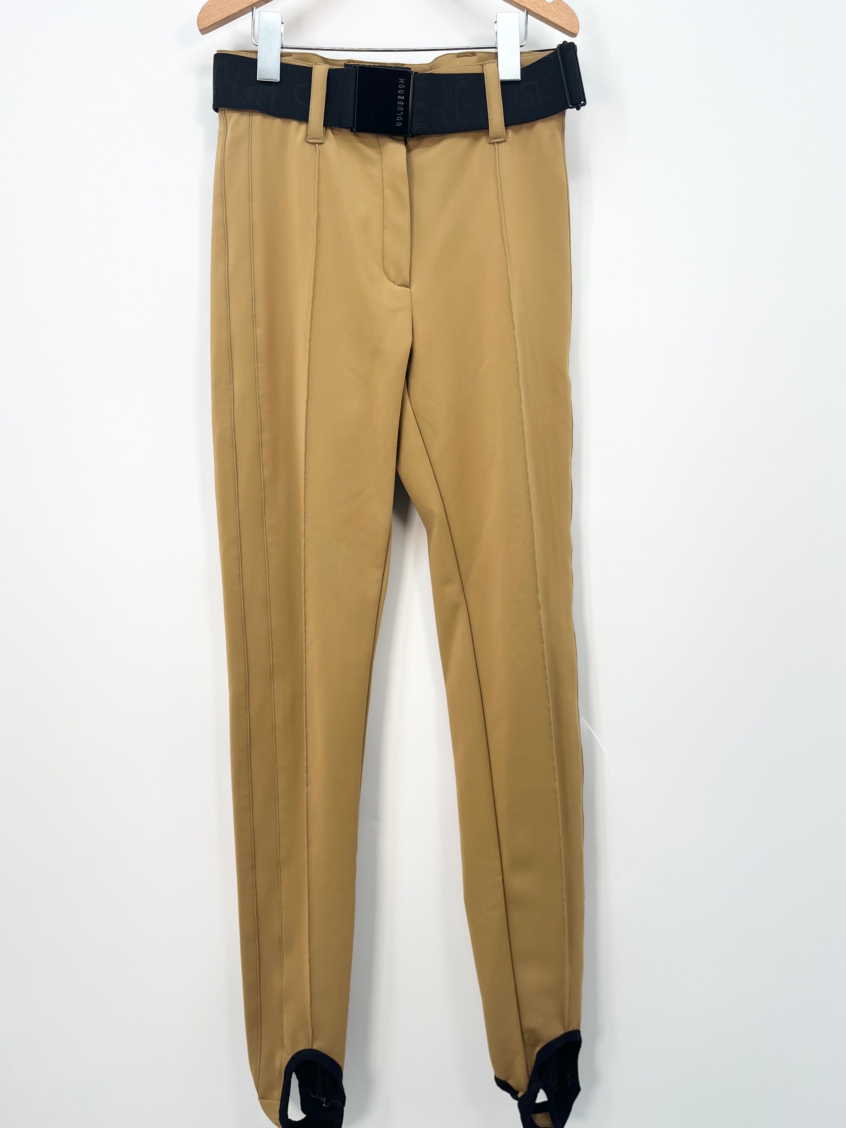 Goldbergh - Pantalon ski moulant camel T.38