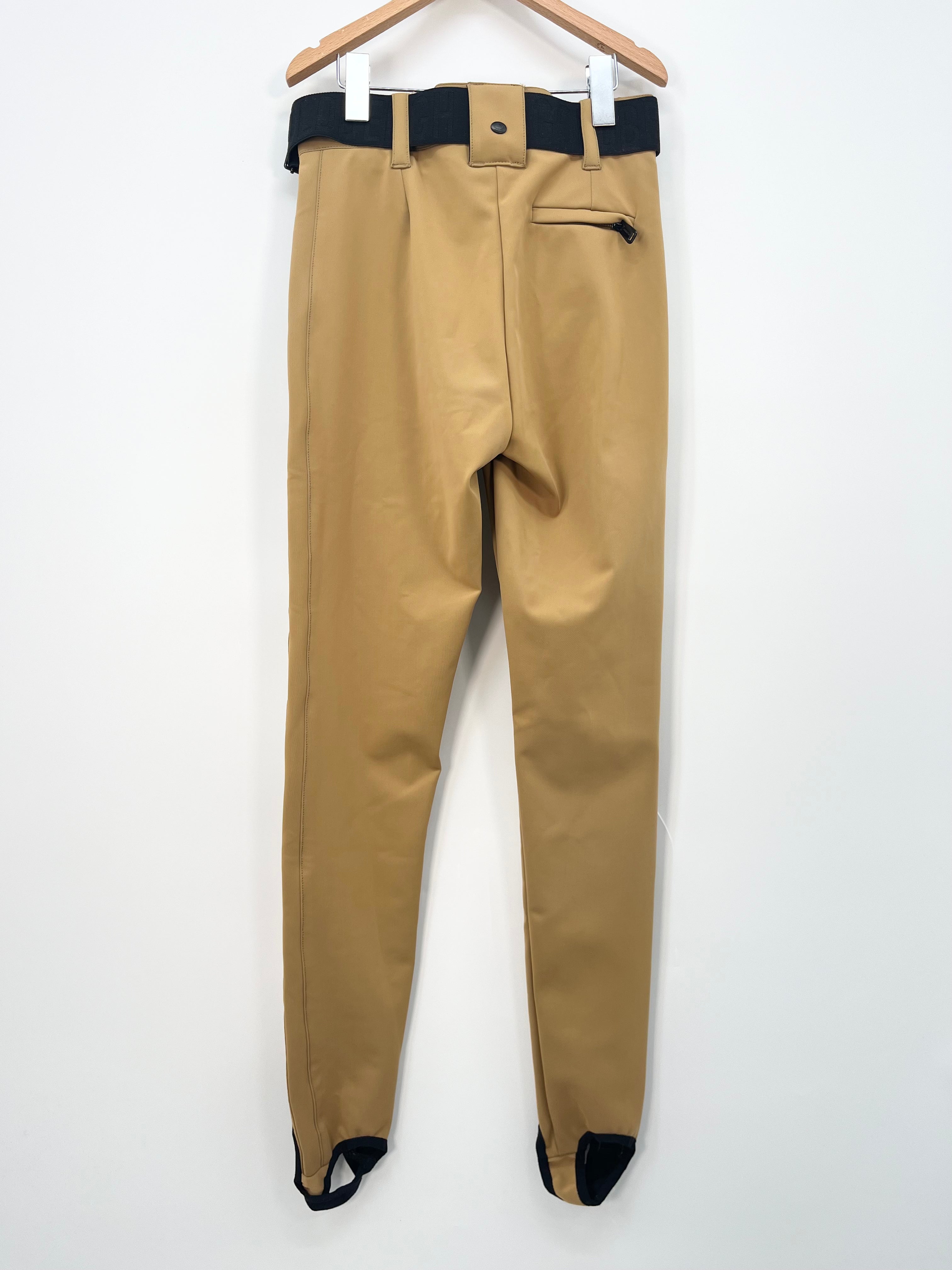 Goldbergh - Pantalon ski moulant camel T.38