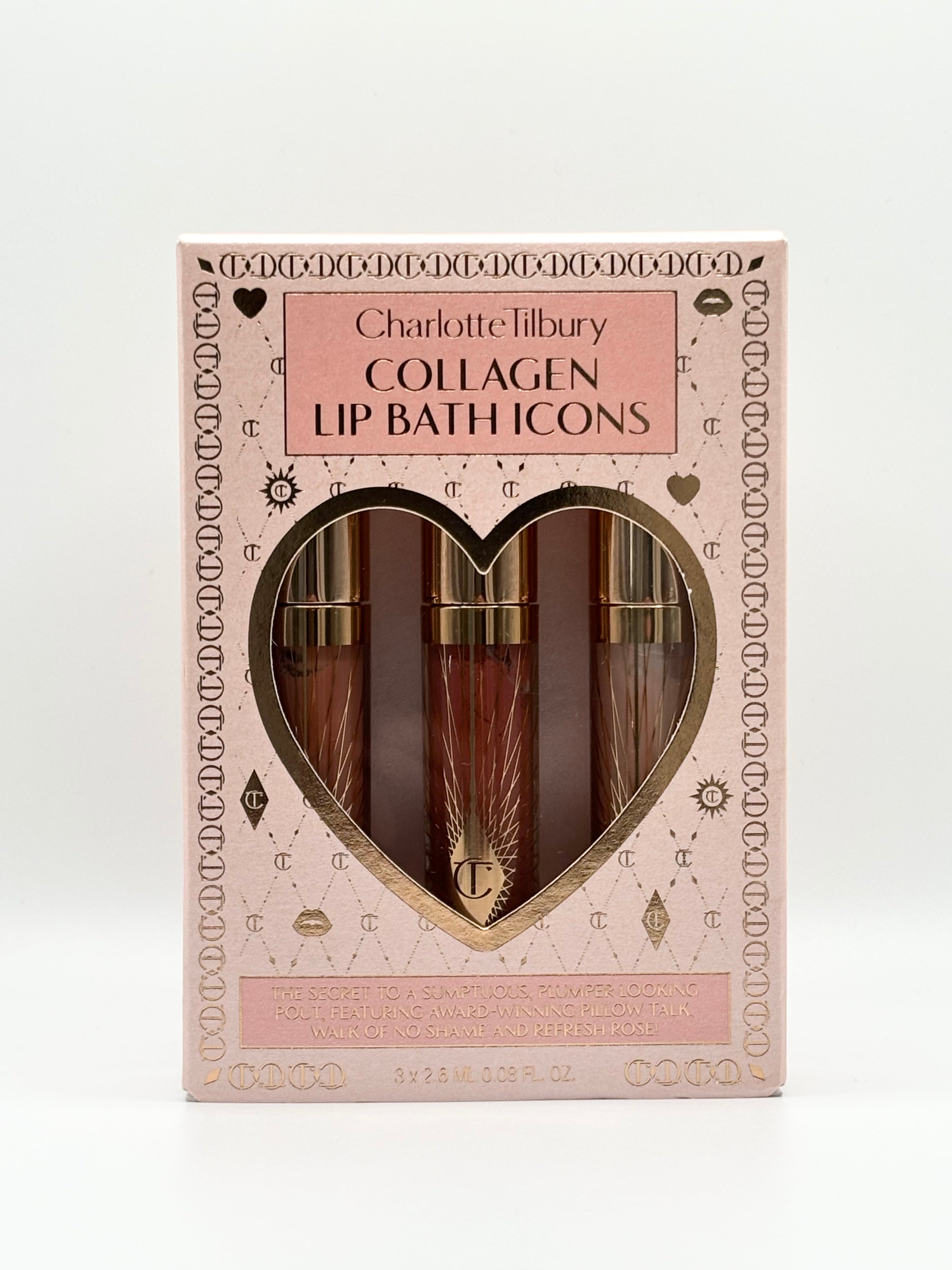 Charlotte Tilbury - Coffret trio de mini gloss collagène 3x2,6ml