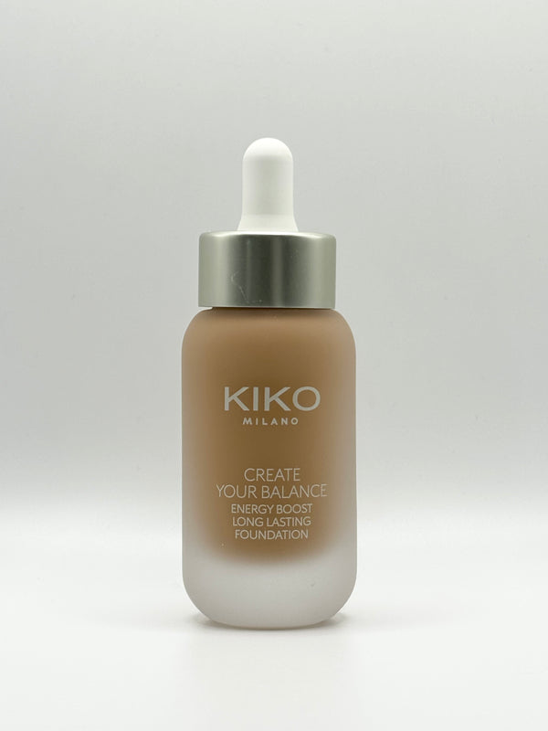 Kiko - Fond de teint liquide énergisant 07 Hazelnut 28ml
