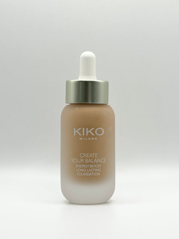 Kiko - Fond de teint liquide énergisant 06 caramel 28ml