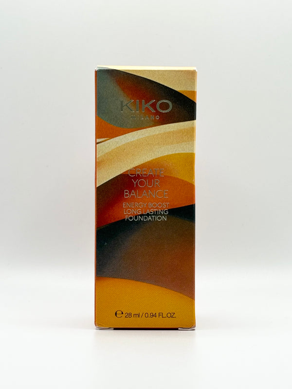 Kiko - Fond de teint liquide énergisant 08 Cocoa 28ml