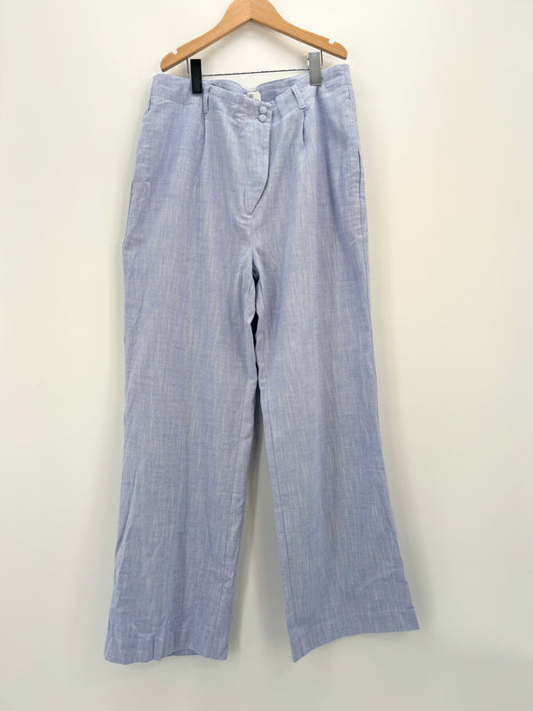 La Redoute - Pantalon tailleur bleu clair T.44