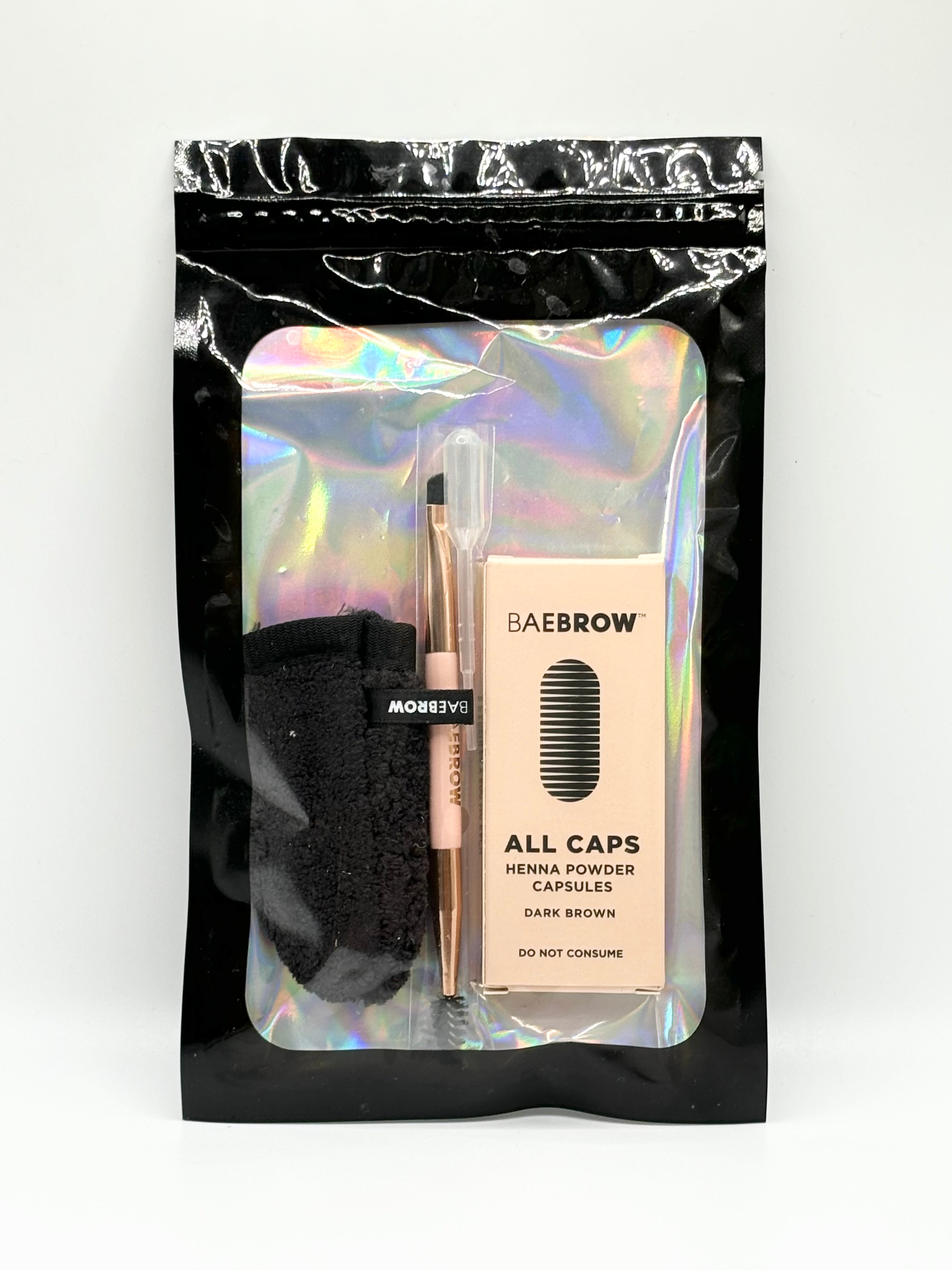 Baebrow - Kit sourcils henné dark brown