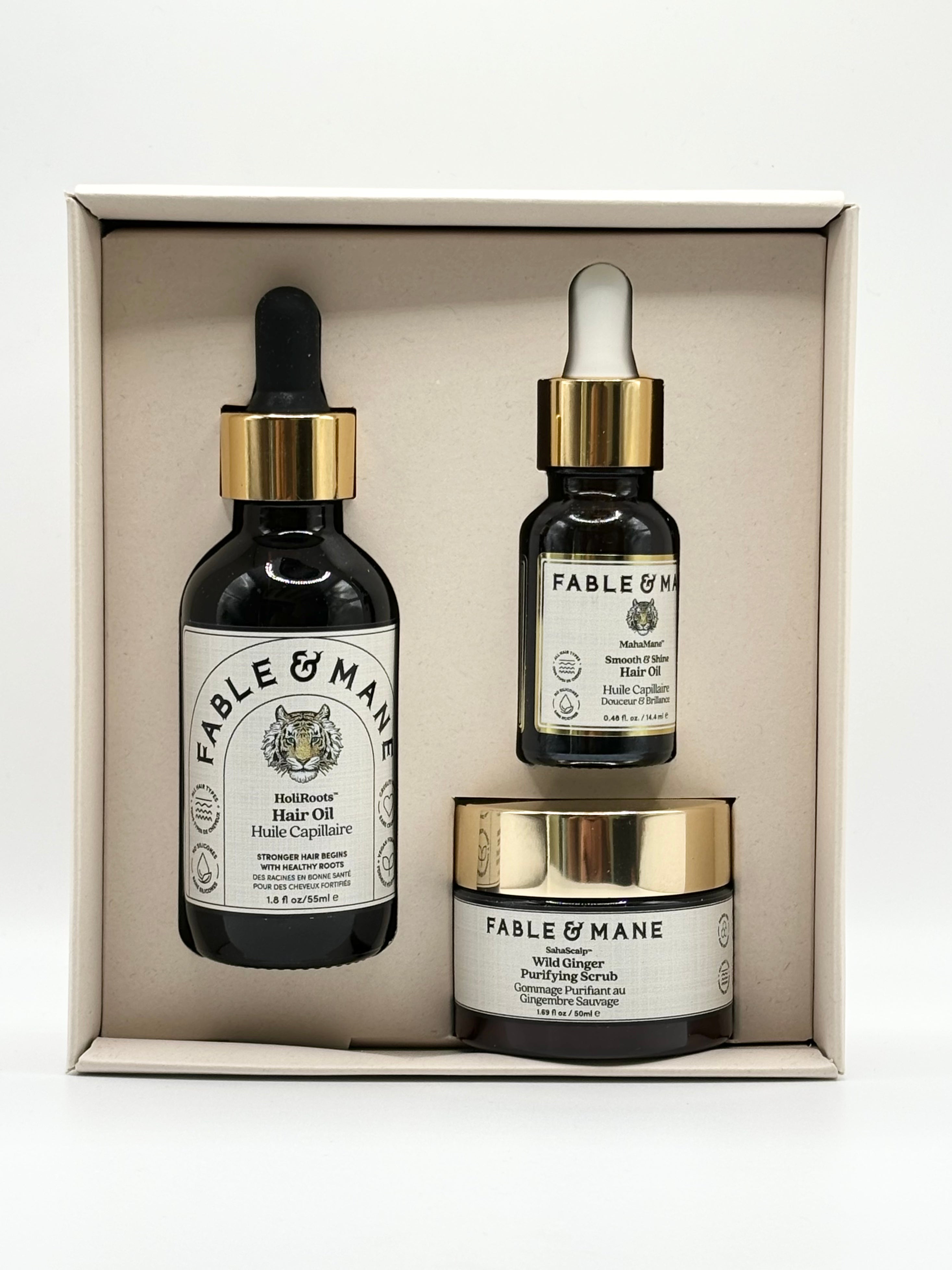 Fable & Mane - Coffret soin cheveux healthy hair heroes