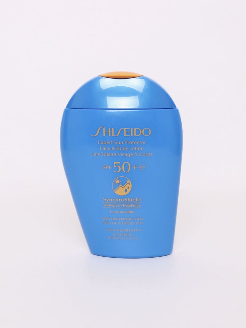 Shiseido - Lait solaire visage et corps SPF50+