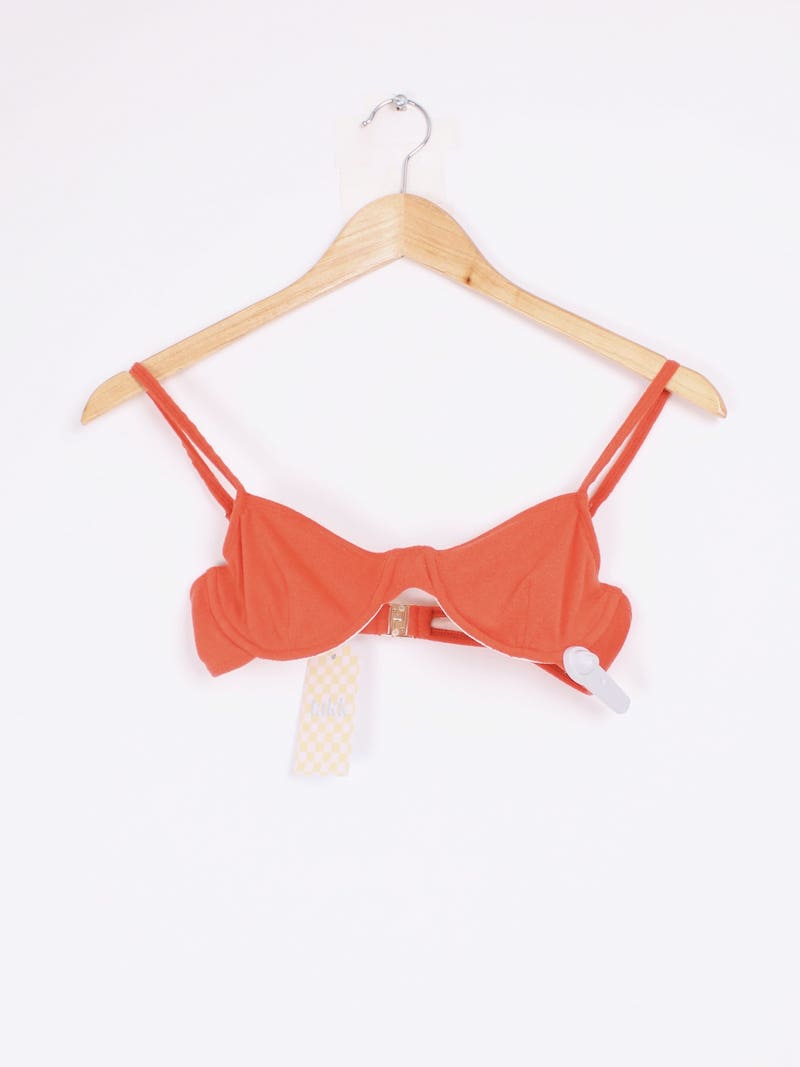 Faithfull the brand - Haut de bikini orange T.S