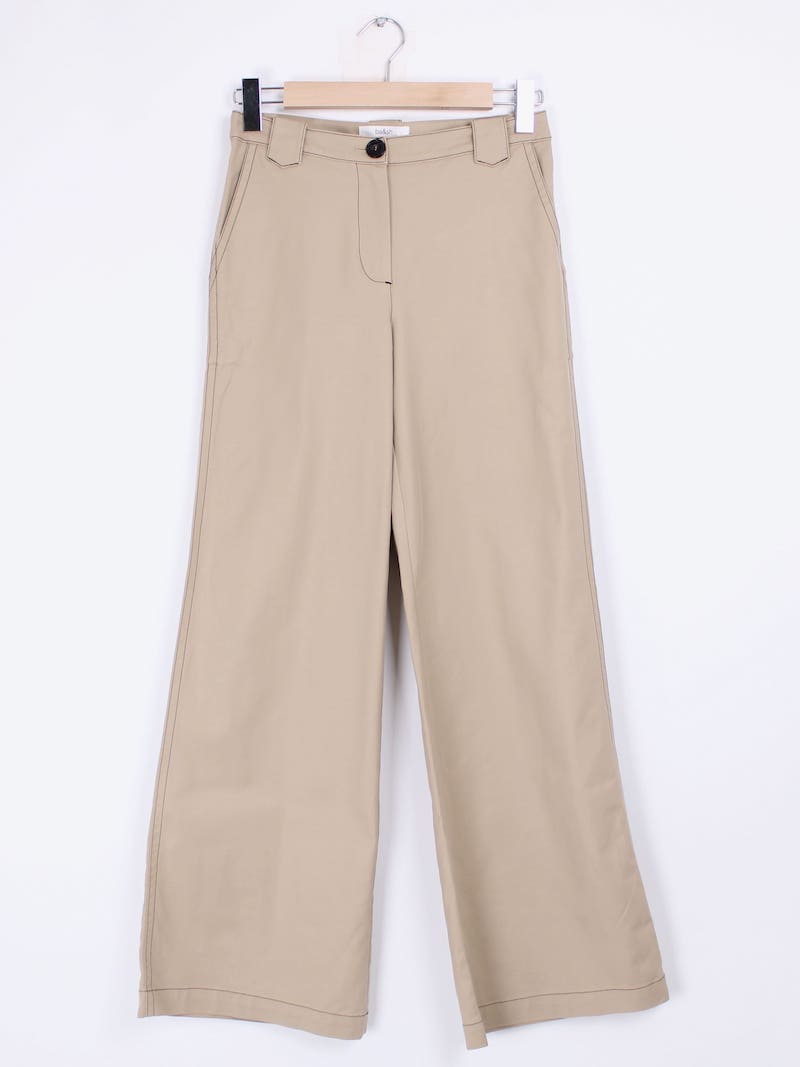 Ba&sh - Pantalon beige droit T.1