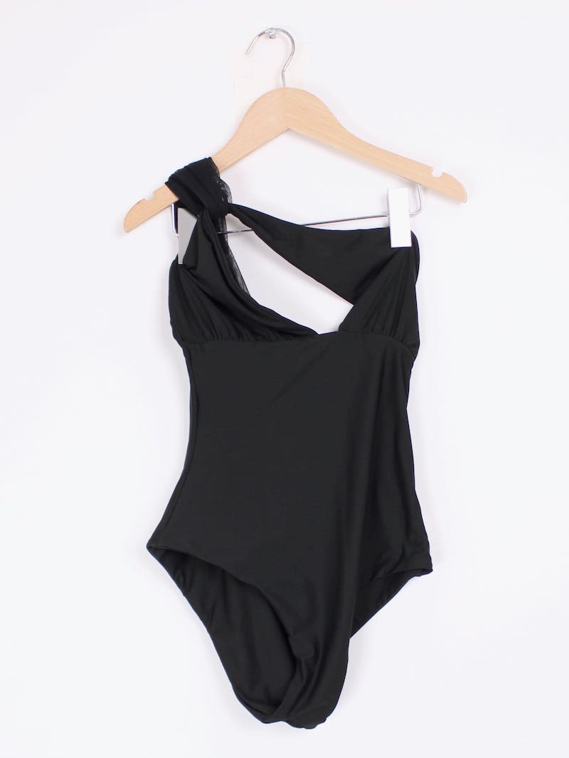 Calarena - Maillot 1 pièce noir tulle T.S