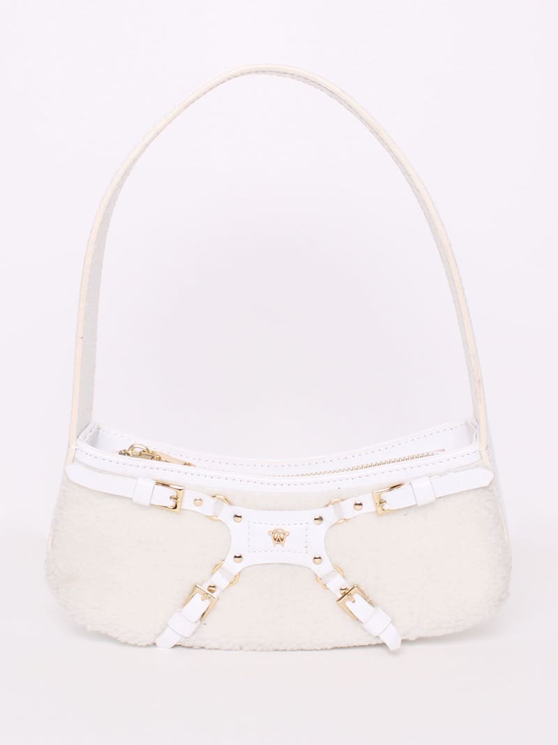 MANC - Mini sac doudou blanc