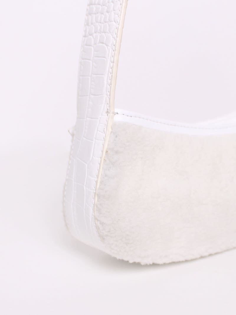 MANC - Mini sac doudou blanc