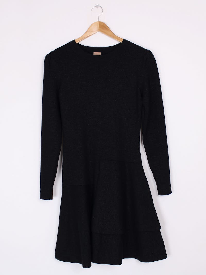 Boss - Robe pull noire T.M