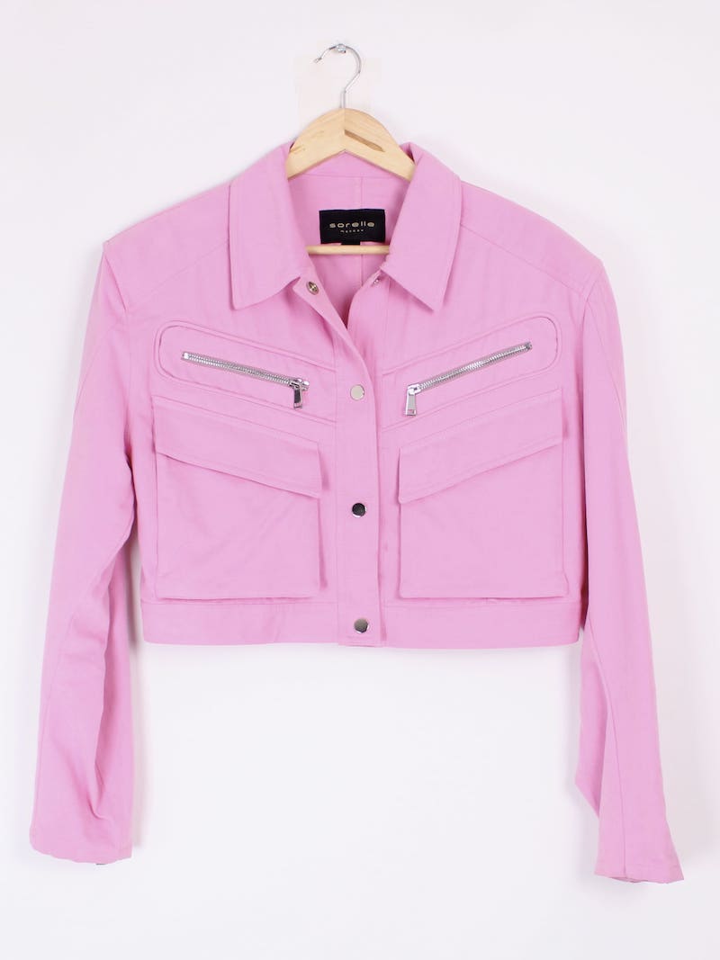 Sorelle - Veste courte rose T.S