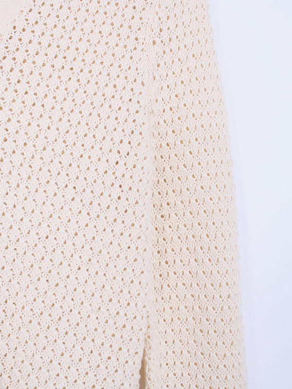 Comptoir des cotonniers - Gilet tricoté beige T.36