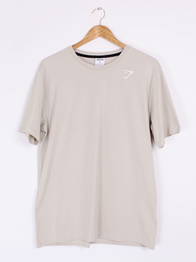Gymshark - T-shirt beige T.M