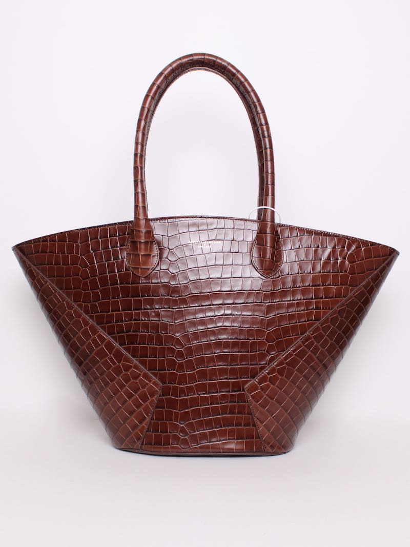 Aspinal of London - Sac marron en cuir