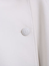 Tara Jarmon - Manteau blanc à boutons T.38