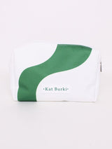 Kat Burki - Mini trousse de toilette blanche et verte