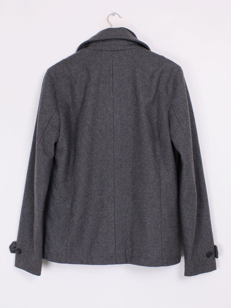 H&M - Veste manteau gris T.M