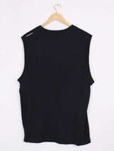 Songzio - T-shirt noir sans manches T.48