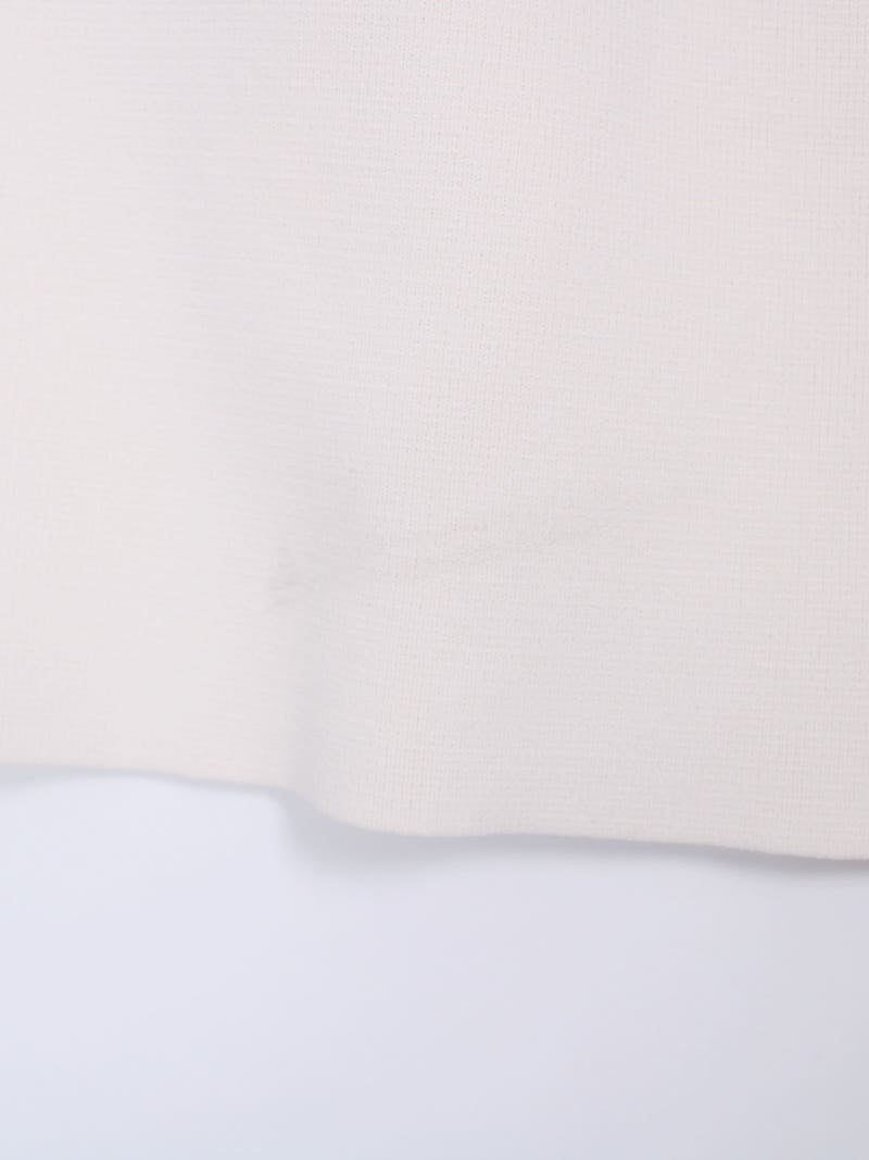 Tara Jarmon - Robe beige asymétrique noeud T.1